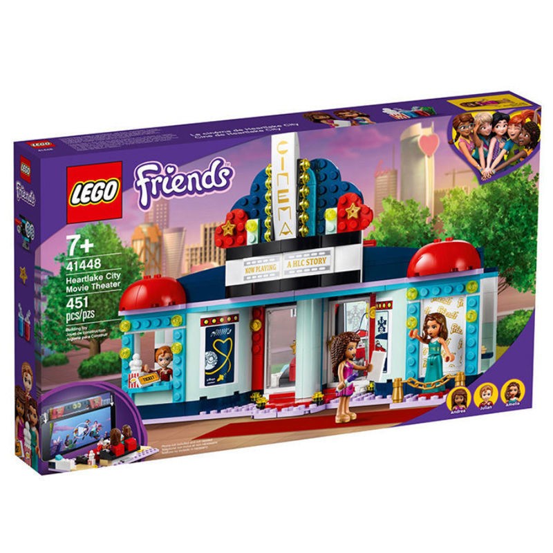 LEGO 乐高 Friends好朋友系列 41448 心湖城电影院 169元（需用券）