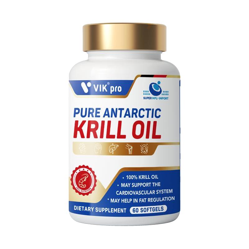 维克 南极磷虾油纯油omega3深海鱼油中老年心血胶囊管60粒 72.42元（需买3件，