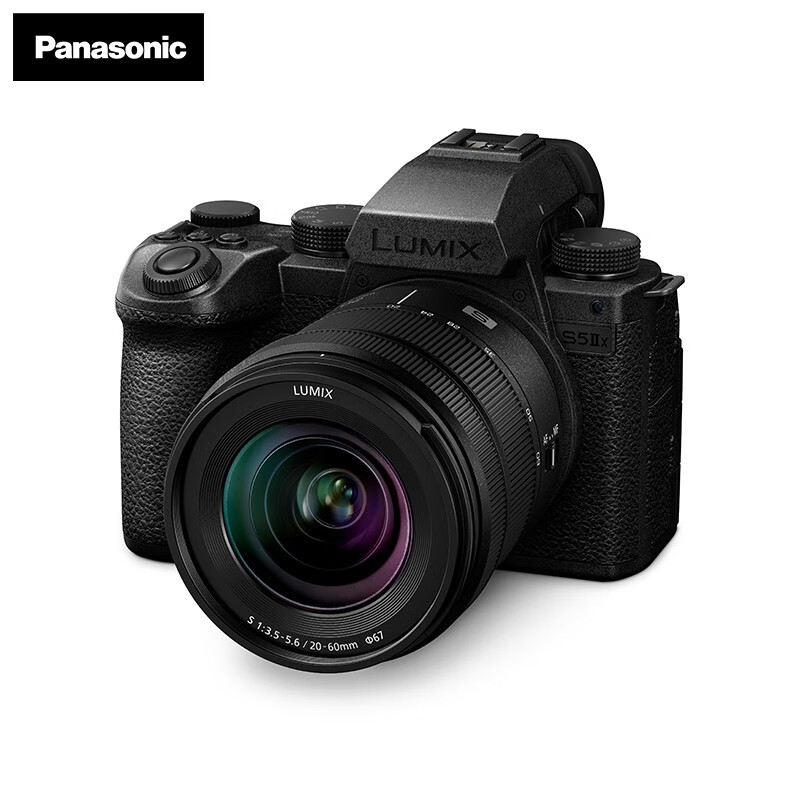 Panasonic 松下 LUMIX S5M2XK 全画幅 微单相机 黑色 S 20-60mm F3.5-5.6 单头套机 13898元