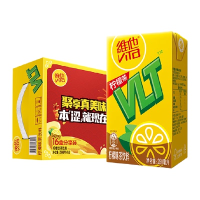 88vip：维他 经典柠檬茶250ml*16盒 27.07元