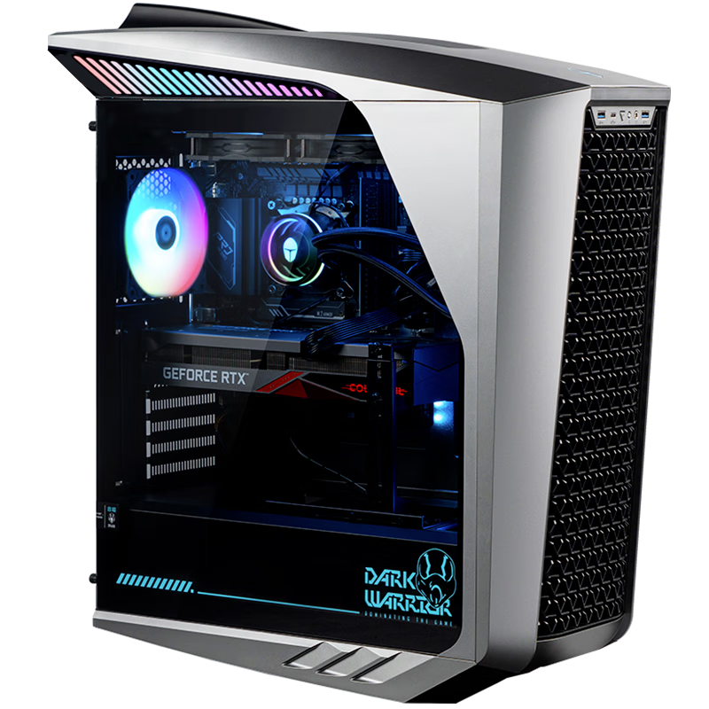 PLUS、全国可用：ThundeRobot 雷神 黑武士5 Shark （酷睿i7-14700K、RTX 4070 12G、16GB