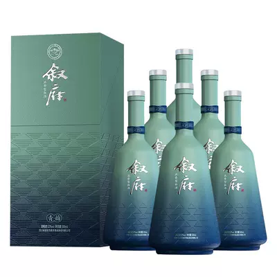 聚划算百亿补贴：叙府 青韵浓香型白酒 52度500ml*6瓶赠52度二峨大曲500ml*2瓶 5