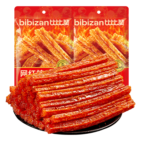 PLUS：比比赞（BIBIZAN）网红辣条 600g 20包/袋 8.74元