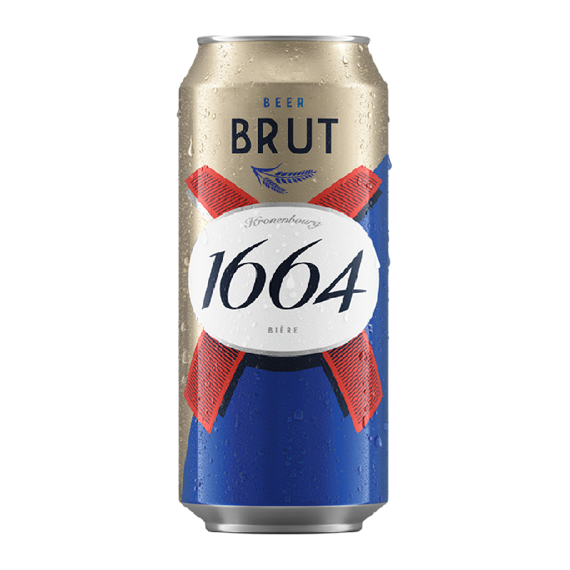 1664凯旋 1664法蓝干啤酒500ml*1罐香味小麦风味箱法式 ￥16.9