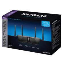 NETGEAR 美国网件 RAX50 双频5400M 家用千兆无线路由器 Wi-Fi 6 单个装 黑色 349元