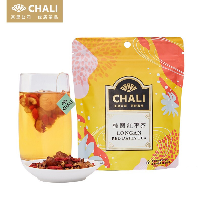 CHALI 茶里 桂圆红枣茶 7包52.5g 8.1元（需用券）