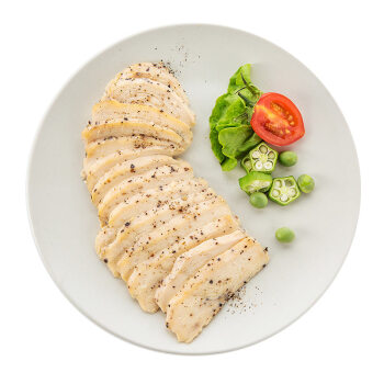ishape 优形 鸡胸肉切片 黑胡椒味6袋*100g冷冻 低脂高蛋白 轻食健身代餐 16.55