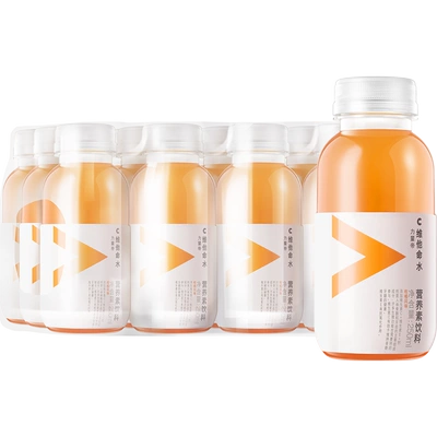 88VIP：农夫山泉 力量帝维他命水柑橘风味250ml*12瓶*5件 返后112.62元，合单价22