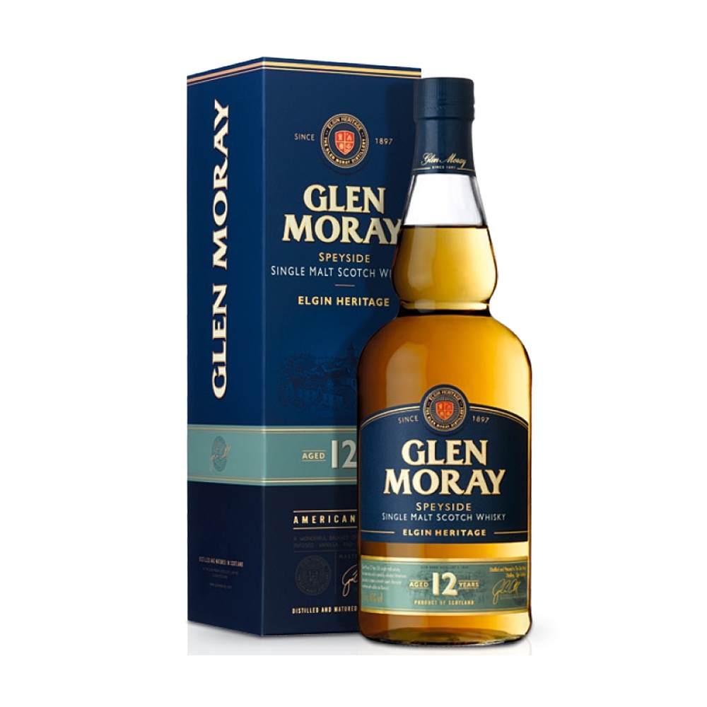 格兰莫雷(glen moray)12年 苏格兰斯佩塞单一麦芽威士忌 700ml 215.