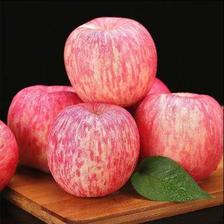 文枝烟台红富士苹果水果产地直发应季新果红富士 75mm-80mm 带箱9斤（净重8.5
