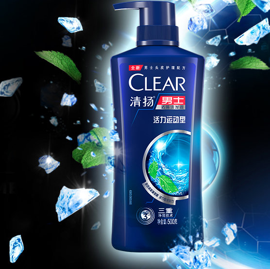 88VIP：CLEAR 清扬 男士去屑洗发露 活力运动薄荷型 500g 37.9元（需用券）