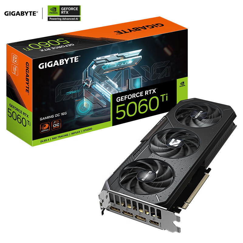 技嘉 RTX 5060 Ti 16G 魔鹰 OC 4078.51元