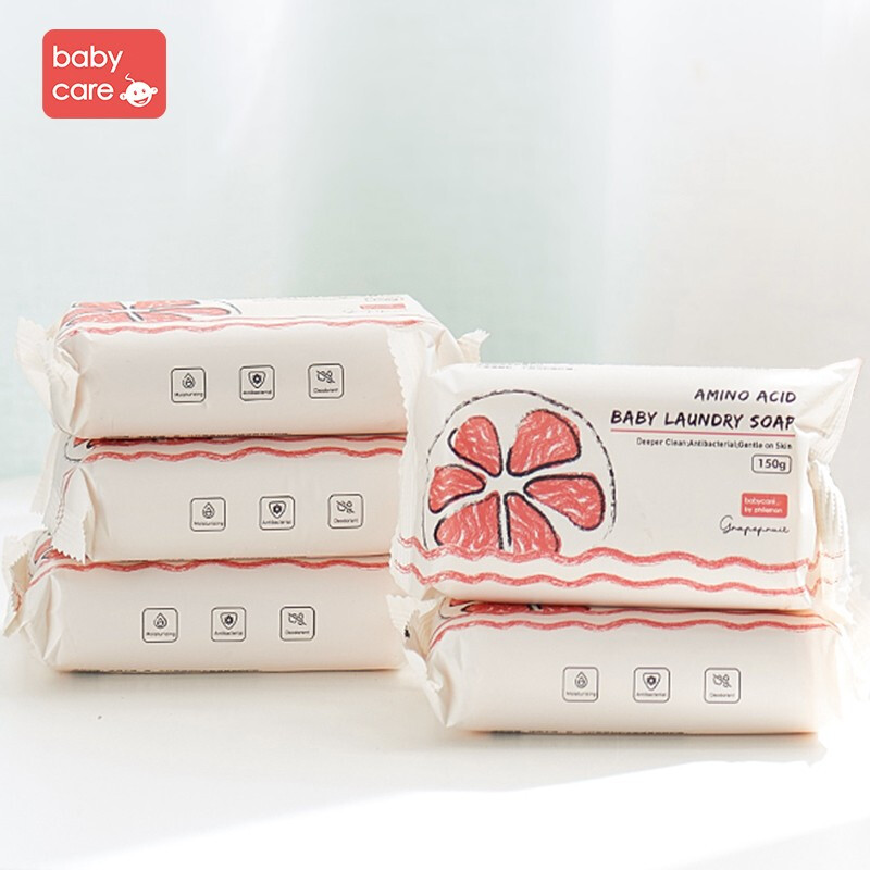 babycare 婴儿洗衣皂 西柚150g*5块 36.8元（需买2件，共73.6元，拍下立减）