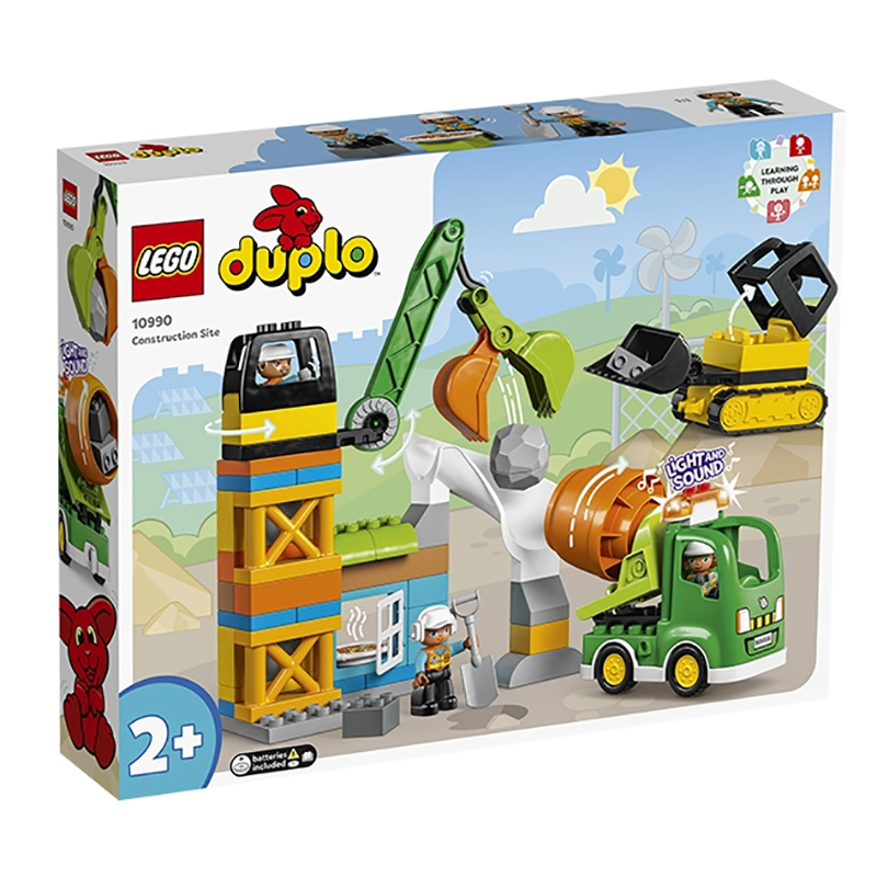 LEGO 乐高 得宝系列10990 忙碌的建筑工地儿童拼装积木玩具 388.51元