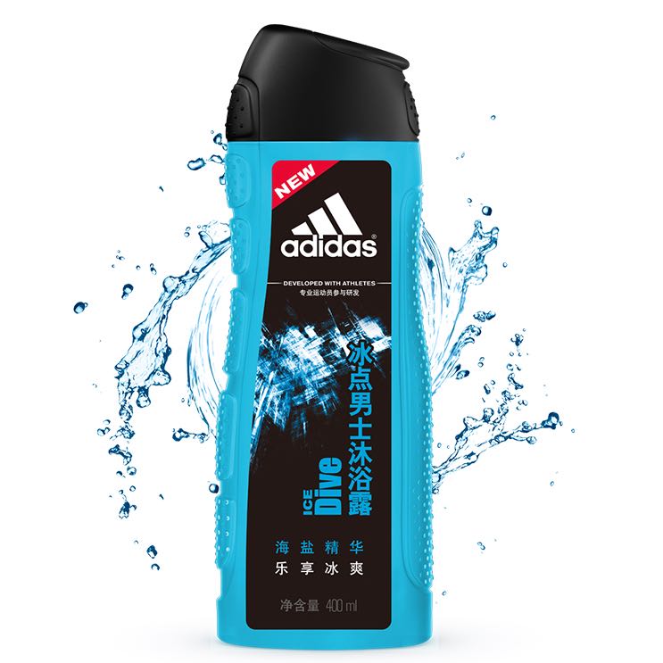 adidas 阿迪达斯 男士活力沐浴露 冰点 400ml 20.34元（需买2件，需用券）