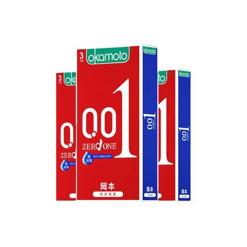 OKAMOTO 冈本 001系列 超润滑安全套 3只*3盒 131.33元（需买3件，共394元，双重优