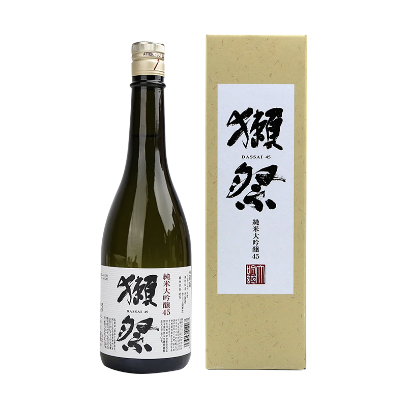 獭祭 45四割五分 纯米大吟酿清酒 720ml 168.2元包邮（需用券）