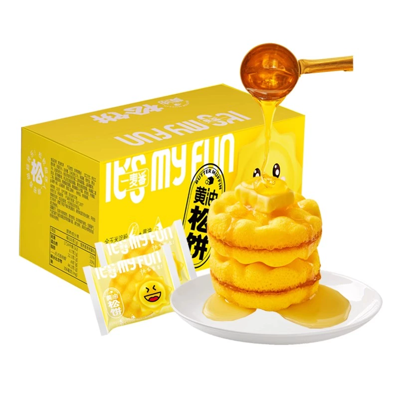 一麦番 黄油松饼蛋糕270g 券后9.9元