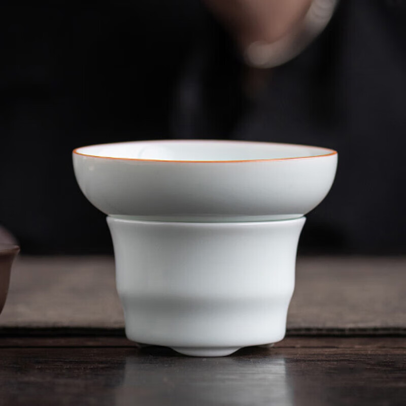 逸居客 青瓷茶漏 茶滤器 陶瓷 茶具配件 25.9元