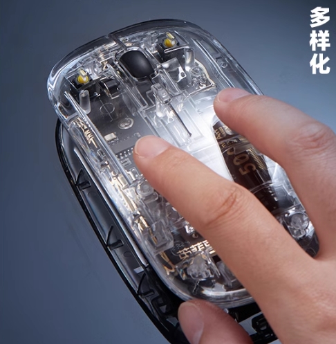 英菲克 X5 透明可充电式静音无线鼠标 ￥29