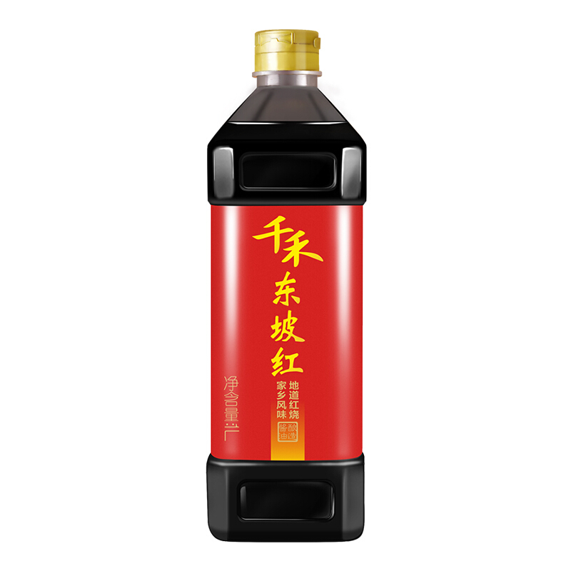 千禾 东坡红 特级头道老抽 1L 17.8元