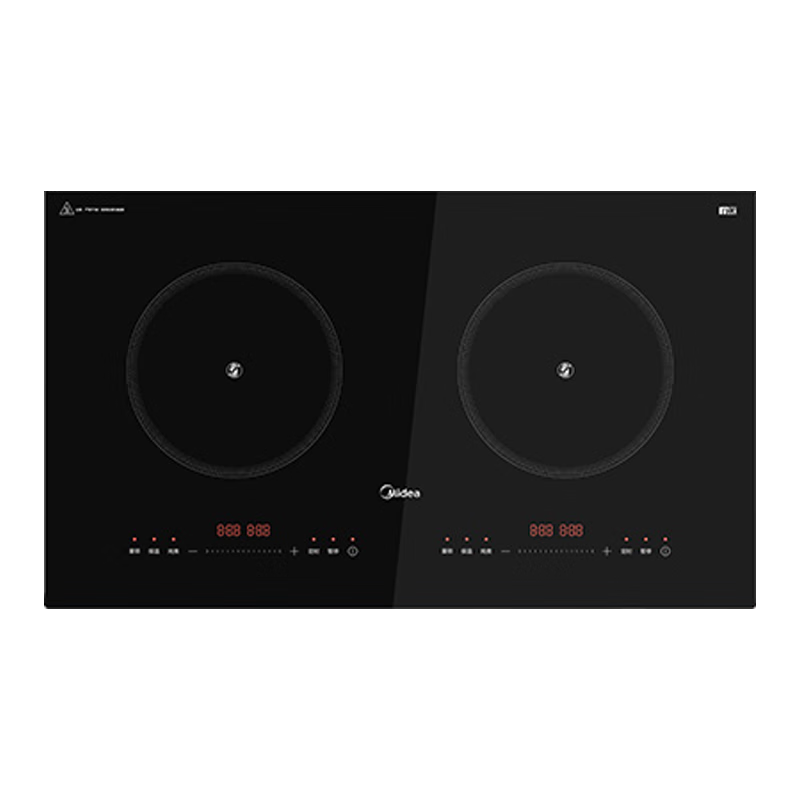 PLUS会员：Midea 美的 电磁炉双灶 3500W 嵌入式 滑触双控ZDT3521Z 1072.8元包邮（晒