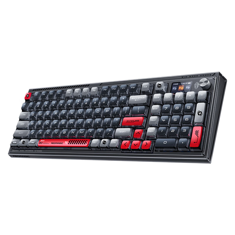 nubia 努比亚 红魔 GK001J 三模机械键盘 108键 TTC快银轴V2 RGB 899元（满减）