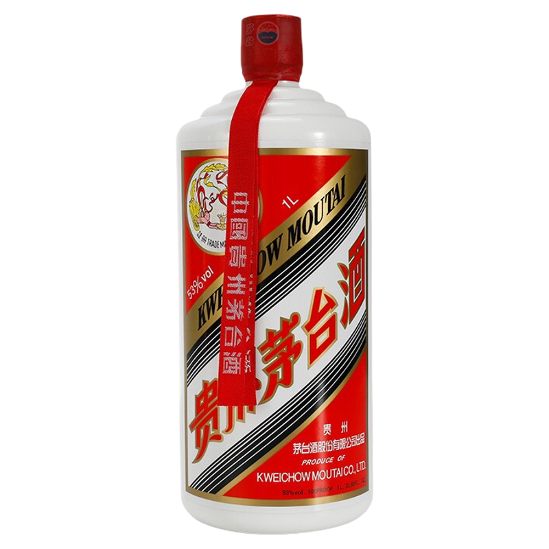 MOUTAI 茅台 飞天茅台 1000ml 53%vol 酱香型白酒 单瓶装 ￥3838.05