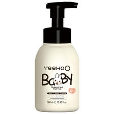YeeHoO 英氏 婴儿洗发沐浴泡沫 清香型 380ml 28.03元（需买2件，需用券）