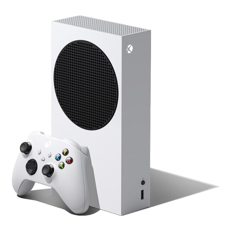 再降价、PLUS、限地区：Microsoft 微软 Xbox Series S 国行 游戏机 512GB 白色 1486.84