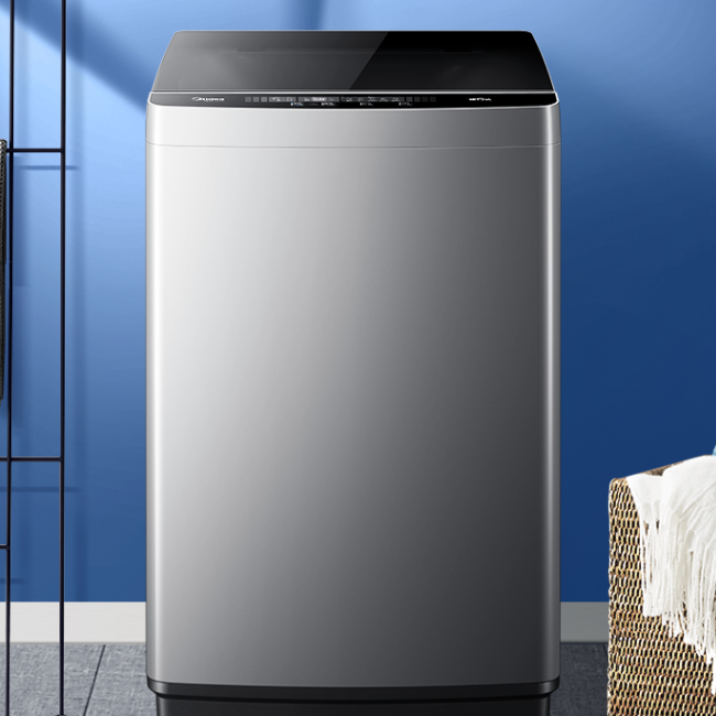 Midea 美的 全自动波轮洗衣机 90V37 9公斤 专利免清洗 十年桶如新 宿舍租房 769