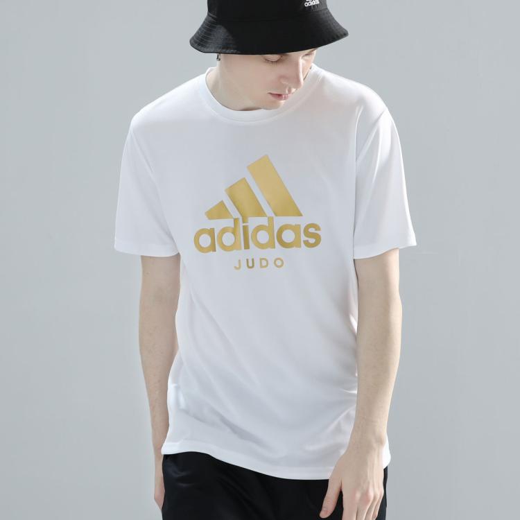 adidas 阿迪达斯 男式短袖大LOGO简约时尚圆领夏季运动T恤 109元