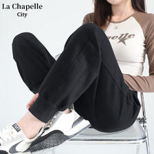 La Chapelle City 拉夏贝尔 女士休闲裤+凑单短袖2件 26.22元（需用券）