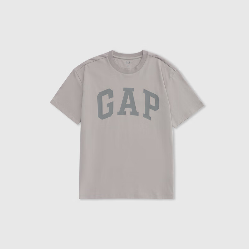 Gap 盖璞 男士撞色圆领纯棉短袖 465796 129元包邮（需用券）