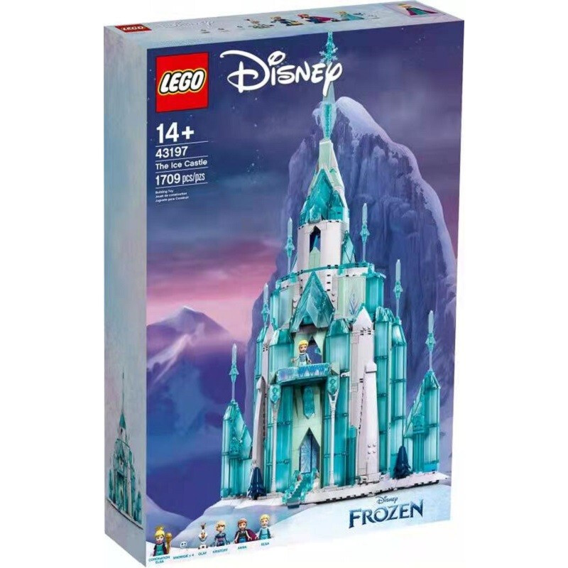 百亿补贴：LEGO 乐高 Disney Frozen迪士尼冰雪奇缘系列 43197 艾莎的冰雪城堡 989.