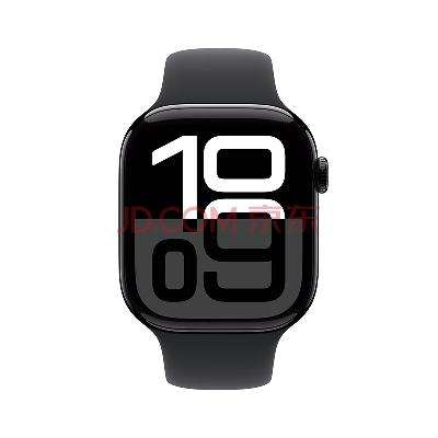 Apple/苹果 Watch Series 10 智能手表 亮黑色 蜂窝版 46mm S/M 官方标配 3799元包邮（