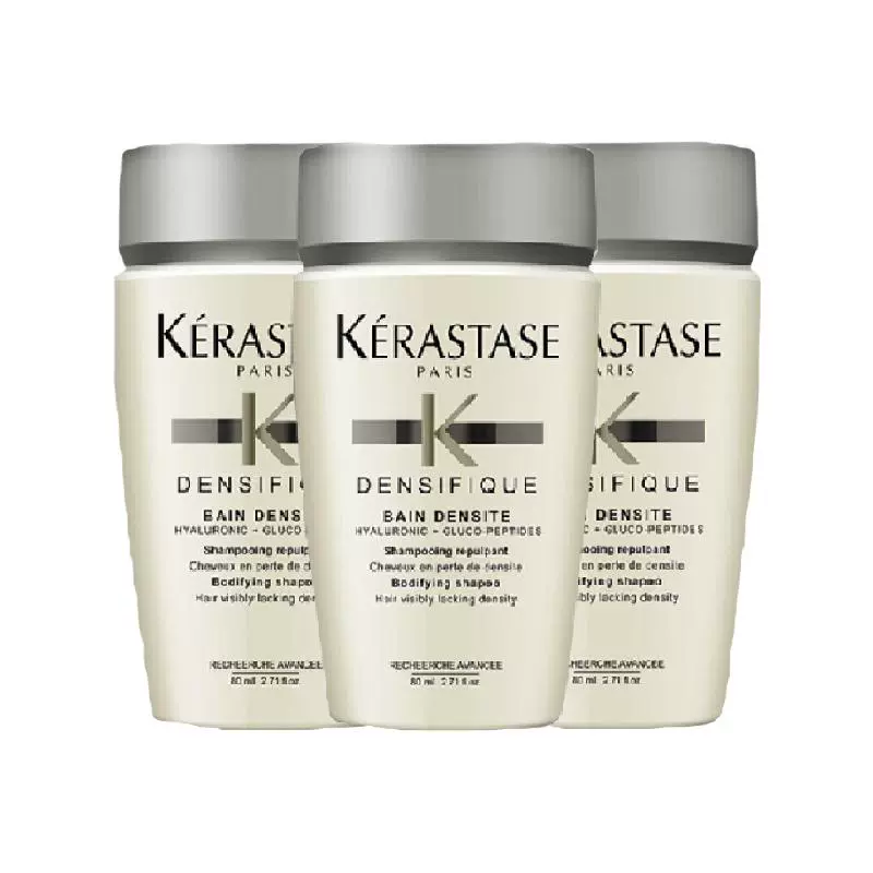 KÉRASTASE 卡诗 白金赋活洗发水 80ml*3 ￥69.25