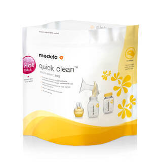 美德乐 Medela Medela 微波炉消毒袋奶瓶消毒袋 5片装 128元 京东商城 逛丢 实时同步全网折扣