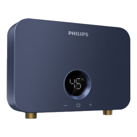 PLUS会员：（PHILIPS）飞利浦 即热式小厨宝电热水器 5500W三档变频不限水量迷