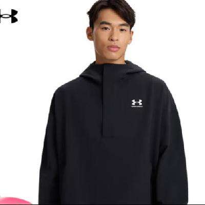 plus会员：UNDER ARMOUR 安德玛 男子连帽训练运动卫衣 184.61元（需入会）