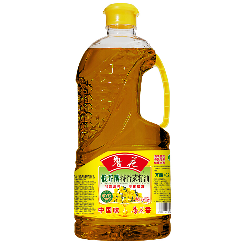 luhua 鲁花 低芥酸特香菜籽油 900ml 21.9元