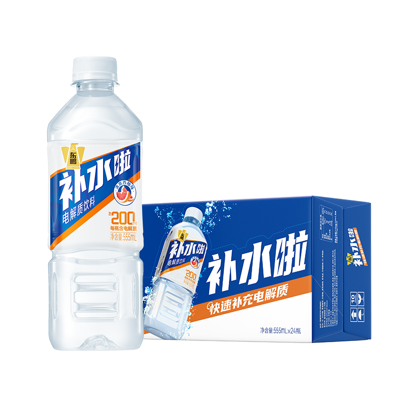 东鹏 特饮补水啦555ml*12瓶多味组合快速补充电解质水扫码赢奖正品 ￥4.8