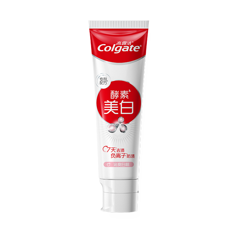 Colgate 高露洁 酵素美白牙膏120g多种口味 34.9元