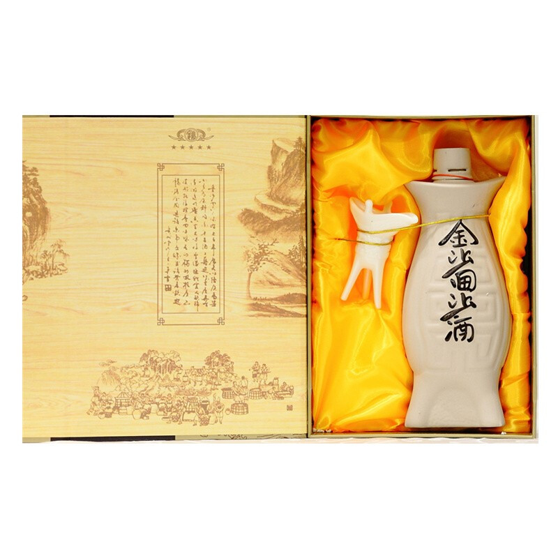 金沙 JINSHA 回沙酒（鱼儿酒）53%vol 酱香型白酒 500ml 单瓶装 108元