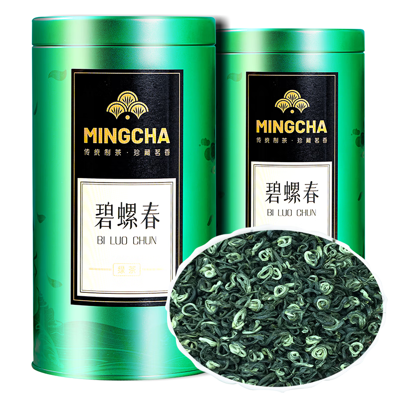 杨昌号 高山绿茶碧螺春茶叶罐装150g 49元（需用券）