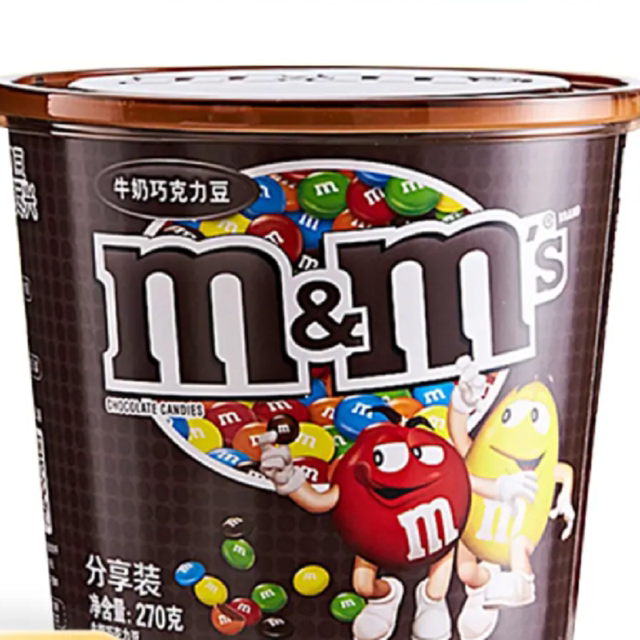 88VIP：m&m's 玛氏 M＆M’S 牛奶夹心巧克力豆270g*1桶 19.71元（需用券）