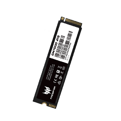 PREDATOR 宏碁掠夺者 4TB SSD固态硬盘 M.2接 GM7000｜NVMe PCIe 4.07400MB/s 1790.01元