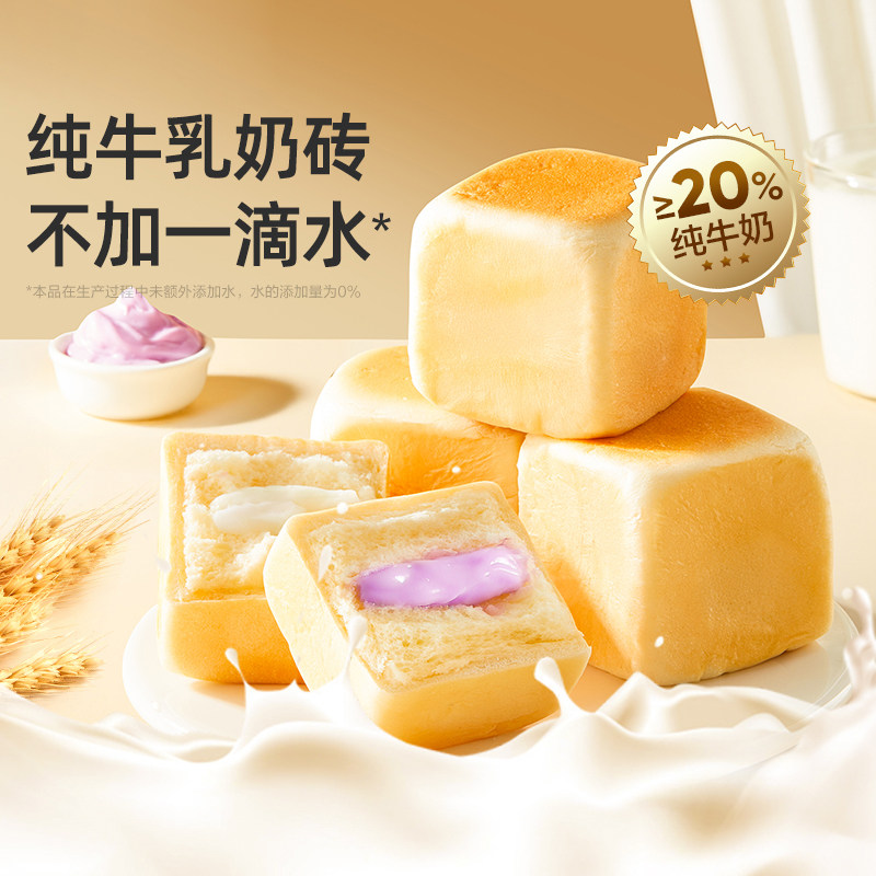 88VIP：良品铺子 纯牛乳小奶砖 300g 约12小包 7.5元（需用券）
