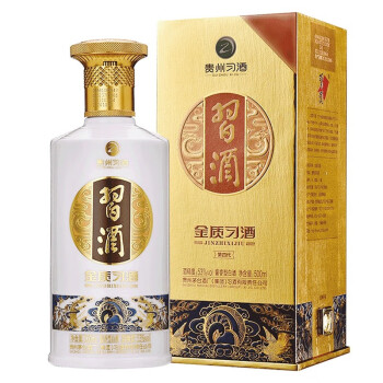 XIJIU 习酒 第四代 金质习酒 53%vol 酱香型白酒 500ml 单瓶装 ￥199.8