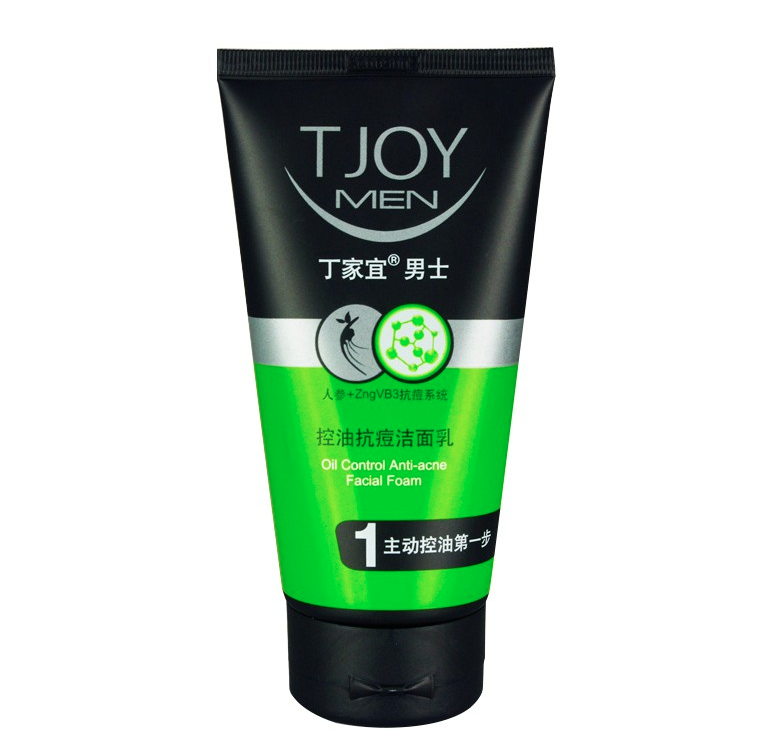 移动端：TJOY 丁家宜 男士控油抗痘洁面乳 120g 25.8元